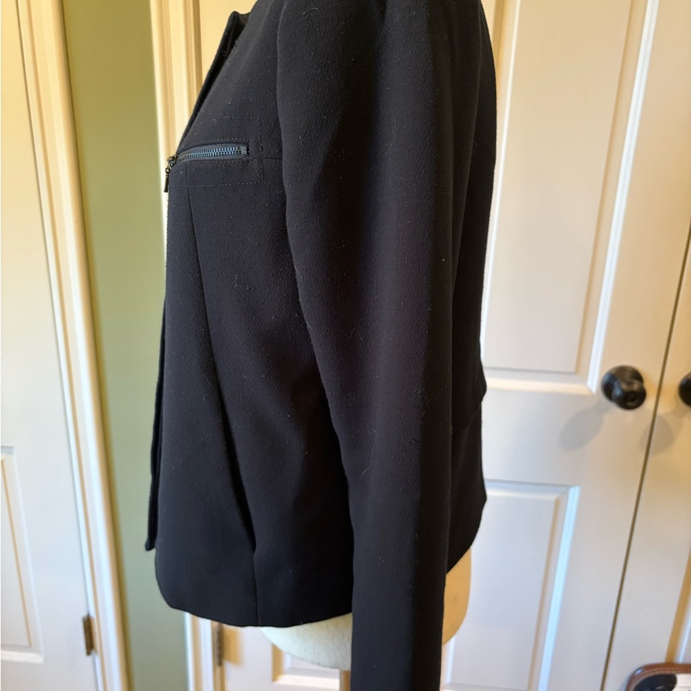 GAP Black Structured Blazer Suit Jacket